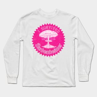 Survived barbenheimer 2023 Long Sleeve T-Shirt